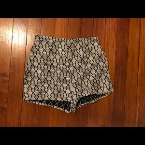 Cute printed shorts from urban outfitters